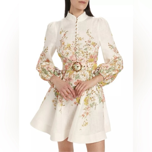 ZIMMERMANN Matchmaker Buttoned Mini Dress - Picture 13 of 17